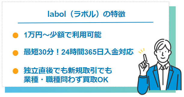 labolが個人事業主におすすめできる特徴