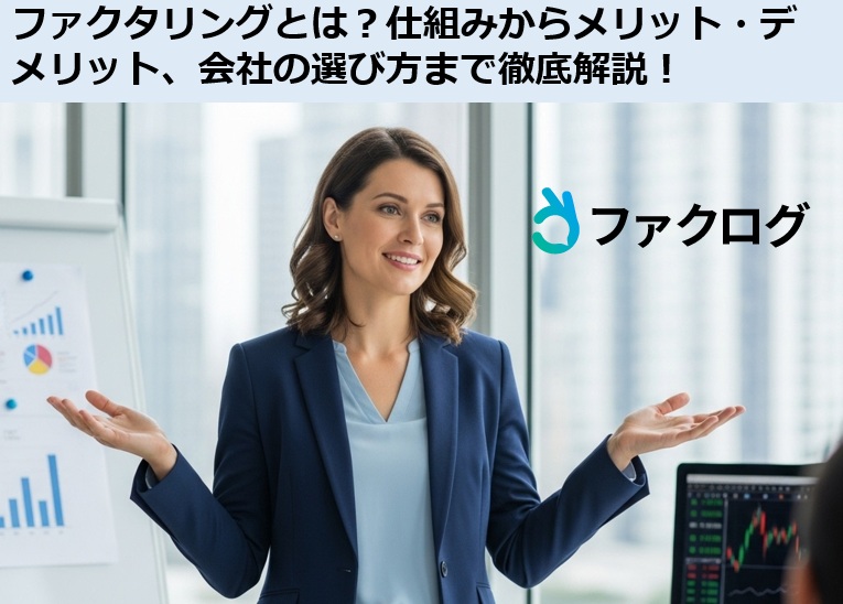 ファクタリングとは？仕組みからメリット・デメリット、会社の選び方まで徹底解説！