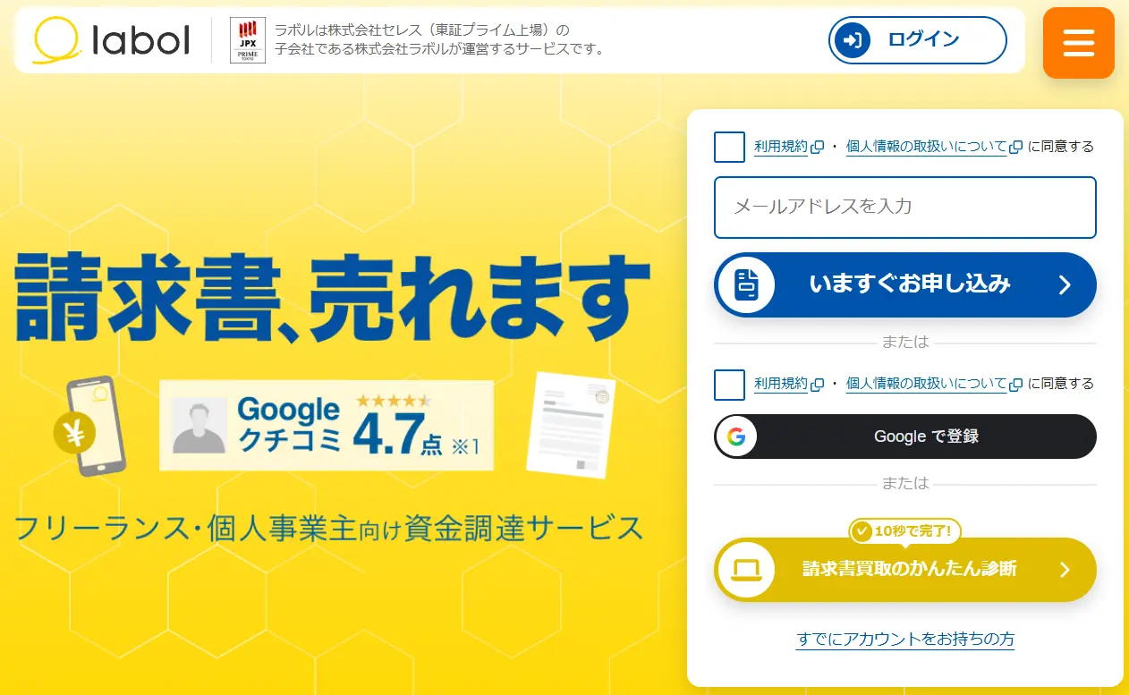 あなたのための資金調達